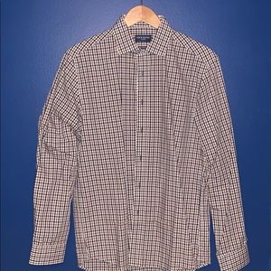 Nick Dunn Striped Long Sleeve Dress Shirt